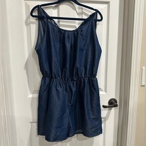 Women's Denim Romper